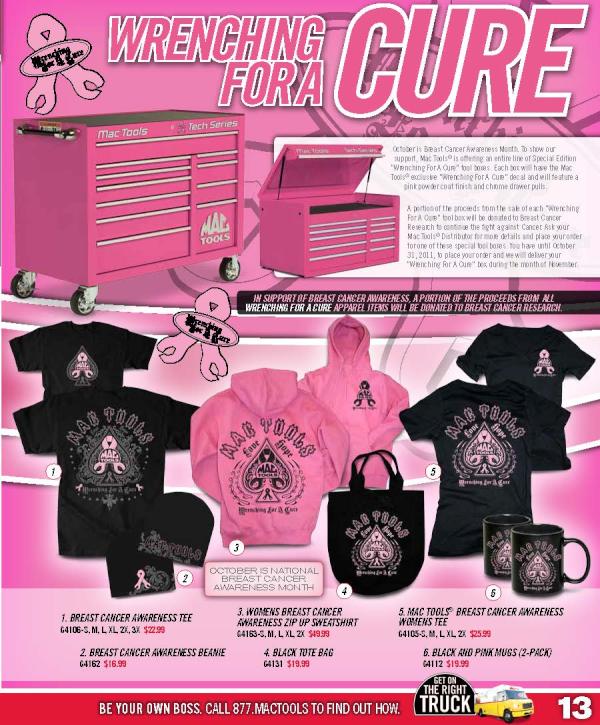 mac tools wrenching for a cure tool box